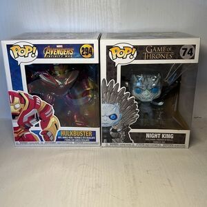 Funko POP! Deluxe Game of Thrones Vinyl Figure NIGHT KING  #74 Avengers Hulkbust